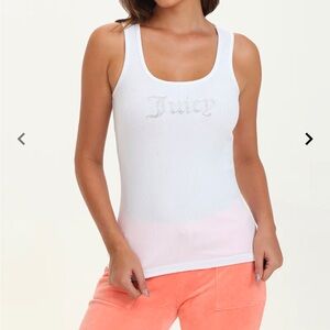 Juicy Couture White Tank Top